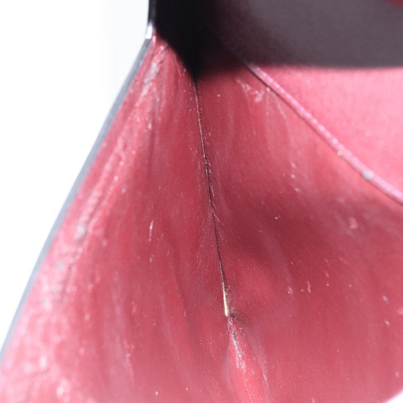 LOUIS VUITTON Taiga Document case Pouch Acajou M99087 LV Auth bs30556