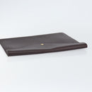 LOUIS VUITTON Taiga Document case Pouch Acajou M99087 LV Auth bs30556-5