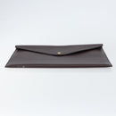 LOUIS VUITTON Taiga Document case Pouch Acajou M99087 LV Auth bs30556-6
