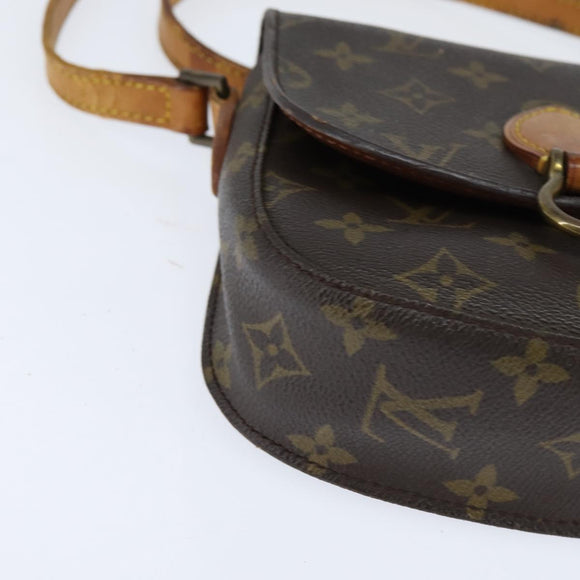 LOUIS VUITTON Monogram Saint Cloud PM Shoulder Bag M51244 LV Auth bs30557