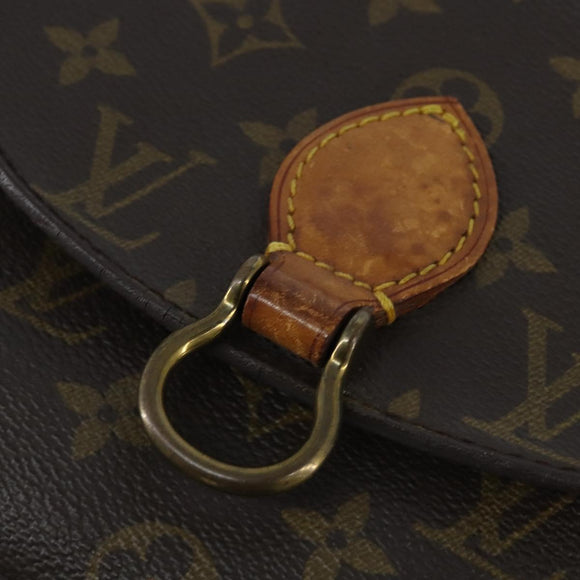 LOUIS VUITTON Monogram Saint Cloud PM Shoulder Bag M51244 LV Auth bs30557