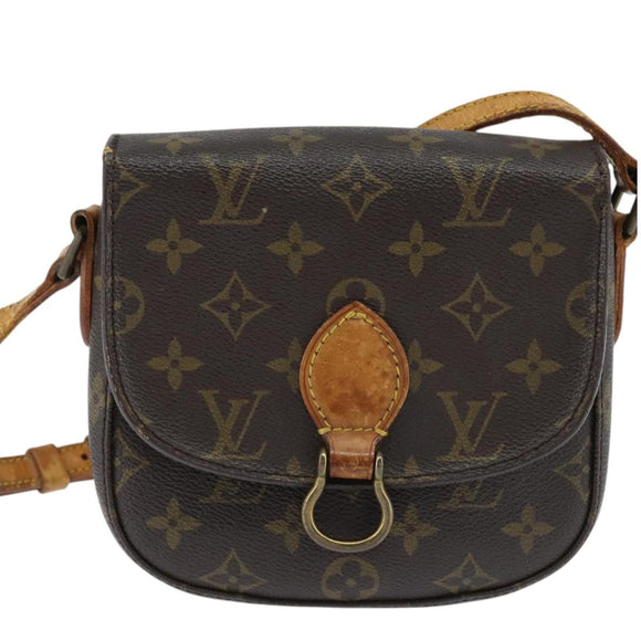 LOUIS VUITTON Monogram Saint Cloud PM Shoulder Bag M51244 LV Auth bs30557