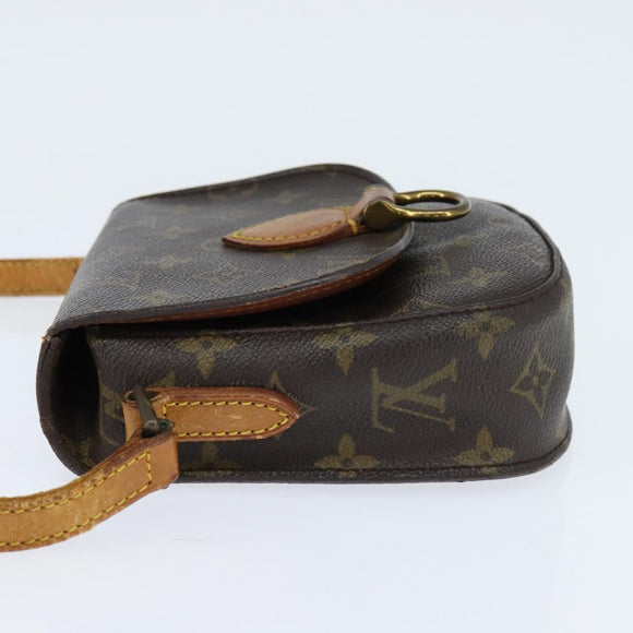 LOUIS VUITTON Monogram Saint Cloud PM Shoulder Bag M51244 LV Auth bs30557