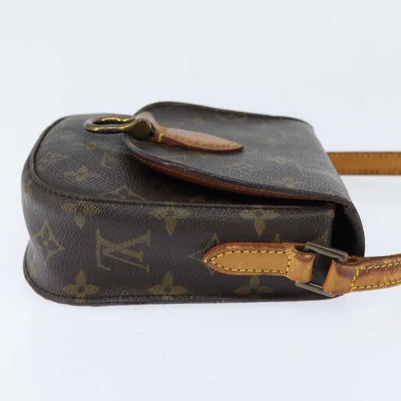 LOUIS VUITTON Monogram Saint Cloud PM Shoulder Bag M51244 LV Auth bs30557