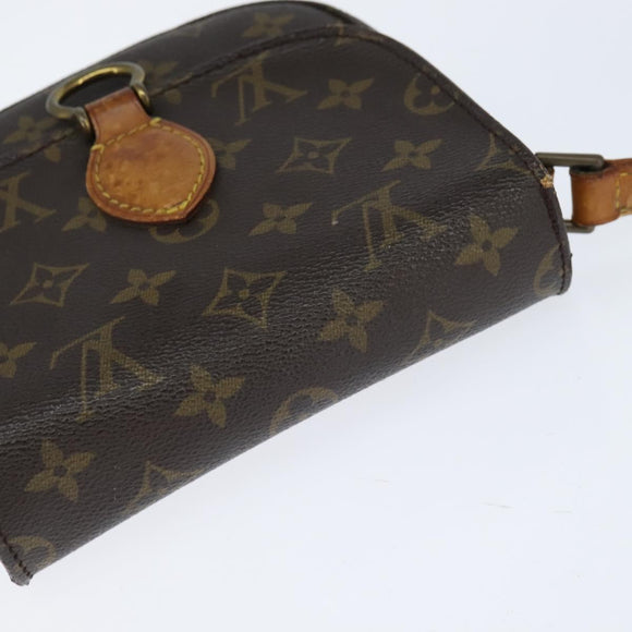 LOUIS VUITTON Monogram Saint Cloud PM Shoulder Bag M51244 LV Auth bs30557