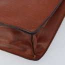 LOUIS VUITTON Epi Monceau 28 Hand Bag Brown M52123 LV Auth bs30558-16