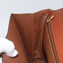 LOUIS VUITTON Epi Monceau 28 Hand Bag Brown M52123 LV Auth bs30558-23