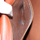 LOUIS VUITTON Epi Monceau 28 Hand Bag Brown M52123 LV Auth bs30558-11