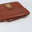 LOUIS VUITTON Epi Monceau 28 Hand Bag Brown M52123 LV Auth bs30558-6