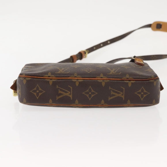 LOUIS VUITTON Monogram Marly Bandouliere Shoulder Bag M51828 LV Auth bs30559