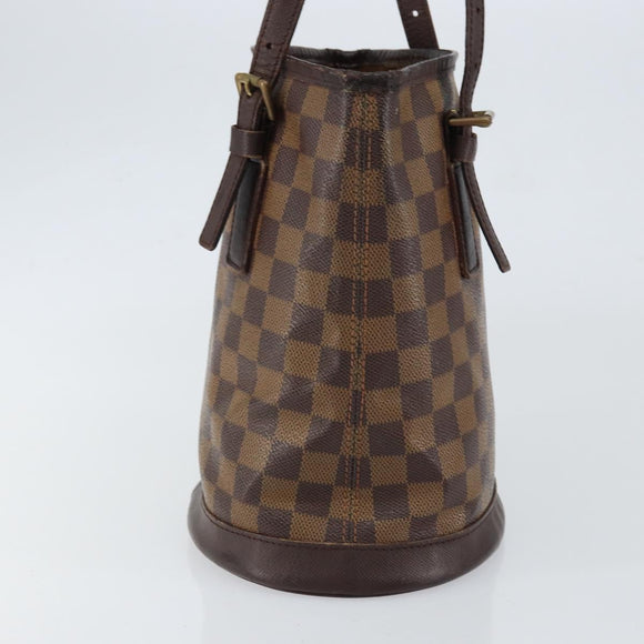 LOUIS VUITTON Damier Ebene Marais Shoulder Bag N42240 LV Auth bs30560