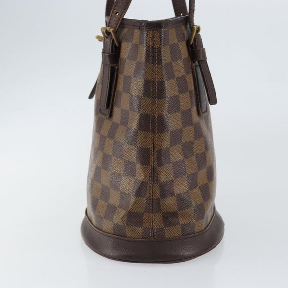 LOUIS VUITTON Damier Ebene Marais Shoulder Bag N42240 LV Auth bs30560