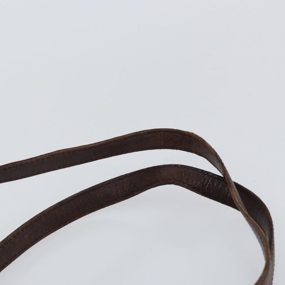 LOUIS VUITTON Damier Ebene Marais Shoulder Bag N42240 LV Auth bs30560