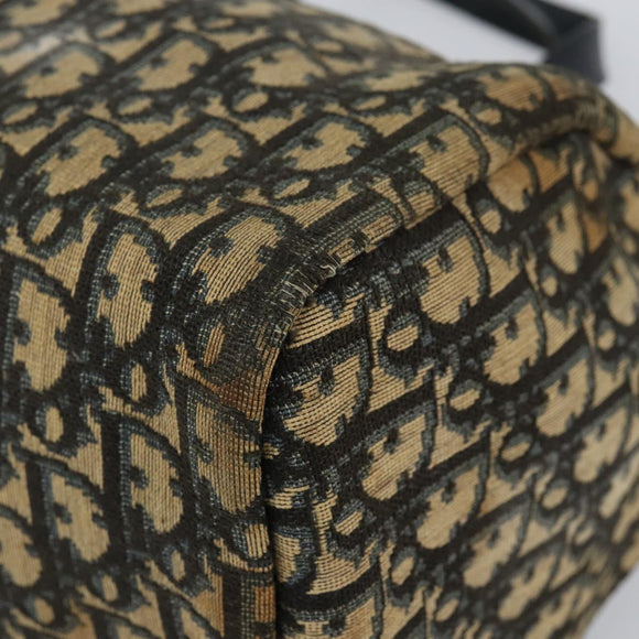 Christian Dior Trotter Canvas Boston Bag Navy Auth bs30562