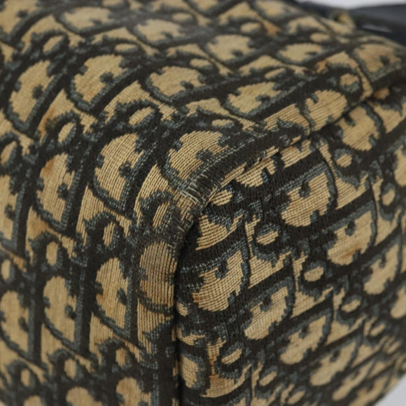 Christian Dior Trotter Canvas Boston Bag Navy Auth bs30562