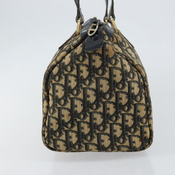 Christian Dior Trotter Canvas Boston Tasche Navy Auth bs30562