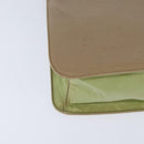 PRADA Shoulder Bag Leather Beige Auth bs30564-12