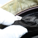 PRADA Shoulder Bag Leather Beige Auth bs30564-20