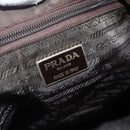 PRADA Tassel Shoulder Bag Nylon Khaki Gold Auth bs30567-14