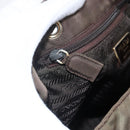 PRADA Tassel Shoulder Bag Nylon Khaki Gold Auth bs30567-15