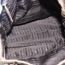 PRADA Tassel Shoulder Bag Nylon Khaki Gold Auth bs30567-16