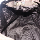 PRADA Tassel Shoulder Bag Nylon Khaki Gold Auth bs30567-17