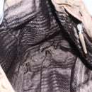 PRADA Tassel Shoulder Bag Nylon Khaki Gold Auth bs30567-18