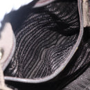 PRADA Tassel Shoulder Bag Nylon Khaki Gold Auth bs30567-19