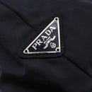 PRADA Tote Bag Nylon Navy Silver Auth bs30571-14
