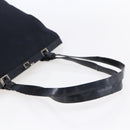 PRADA Tote Bag Nylon Navy Silver Auth bs30571-7