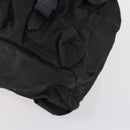 PRADA Backpack Nylon Black Silver Auth bs30573-10