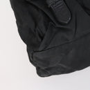 PRADA Backpack Nylon Black Silver Auth bs30573-11