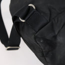 PRADA Backpack Nylon Black Silver Auth bs30573-13