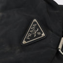 PRADA Backpack Nylon Black Silver Auth bs30573-14