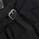 PRADA Backpack Nylon Black Silver Auth bs30573-15