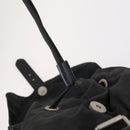 PRADA Backpack Nylon Black Silver Auth bs30573-16