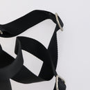 PRADA Backpack Nylon Black Silver Auth bs30573-8