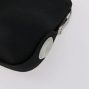 CHANEL Hip bag Shoulder Bag cotton 2way Black CC Auth bs30575-16