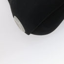 CHANEL Hip bag Shoulder Bag cotton 2way Black CC Auth bs30575-19