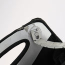 CHANEL Hip bag Shoulder Bag cotton 2way Black CC Auth bs30575-20