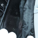 CHANEL Hip bag Shoulder Bag cotton 2way Black CC Auth bs30575-10