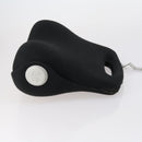 CHANEL Hip bag Shoulder Bag cotton 2way Black CC Auth bs30575-3