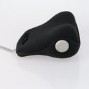 CHANEL Hip bag Shoulder Bag cotton 2way Black CC Auth bs30575-4