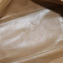 CHANEL Matelasse COCO Mark Chain Tote Bag Caviar Skin Beige Gold CC Auth bs30576-10