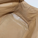 CHANEL Matelasse COCO Mark Chain Tote Bag Caviar Skin Beige Gold CC Auth bs30576-20