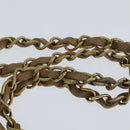 CHANEL Matelasse COCO Mark Chain Tote Bag Caviar Skin Beige Gold CC Auth bs30576-14