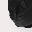 PRADA Backpack Nylon Black Silver Auth bs30578-16