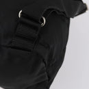 PRADA Backpack Nylon Black Silver Auth bs30578-17
