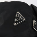 PRADA Backpack Nylon Black Silver Auth bs30578-19