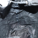 PRADA Backpack Nylon Black Silver Auth bs30578-23